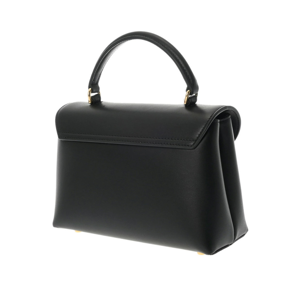 Celine Bag Nino Shoulder Black Calfskin Shiny Handbag Teen